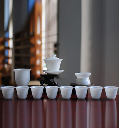 德化白瓷旅行茶器